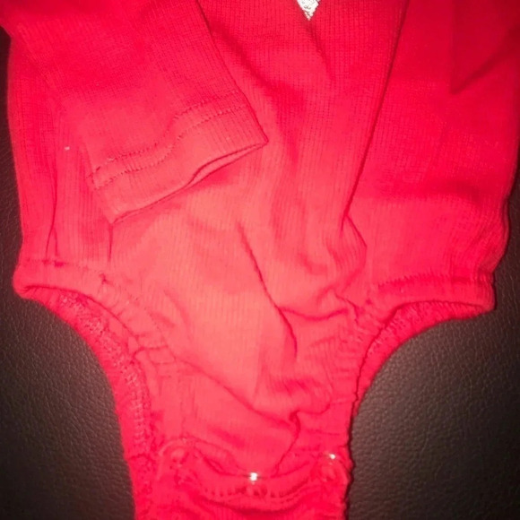 ❤️VALENTINES❤️ EMBELLISHED BODYSUIT/TUTU 6-12M - Picture 3 of 5